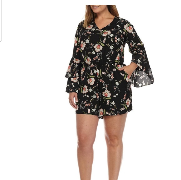 kaari blue romper